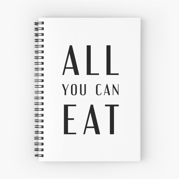 Item preview, ALL YOU CAN EAT, Unique designed and sold by villacreativa.