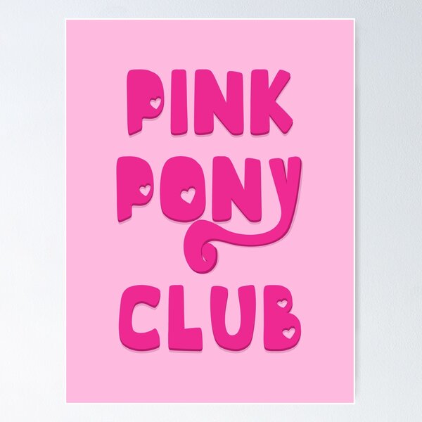 Item preview, pink pony club print designed and sold by miss madison creates.
