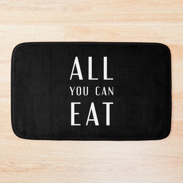 Item preview, ALL YOU CAN EAT, Unique designed and sold by villacreativa.