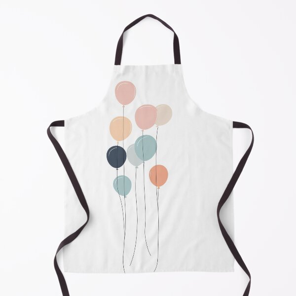 Item preview, Pastel balloons floating up designed and sold by anytka.