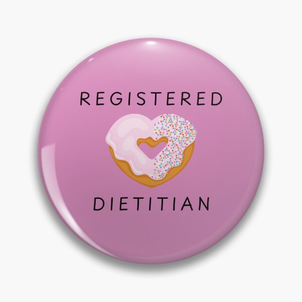 Item preview, Registered Dietitian Heart Donut designed and sold by rd-rd2b-apparel.