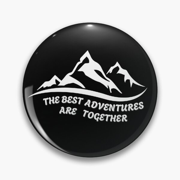 Item preview, The Best Adventures Are Together - Mountain Silhouette designed and sold by Fikuall.