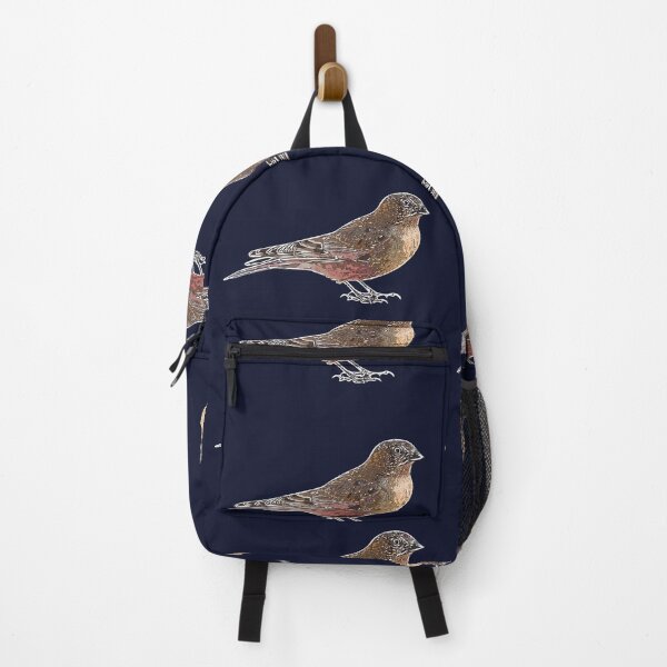 Item preview, Brown-capped Rosy-Finch White Alternate Design designed and sold by designsasstultd.