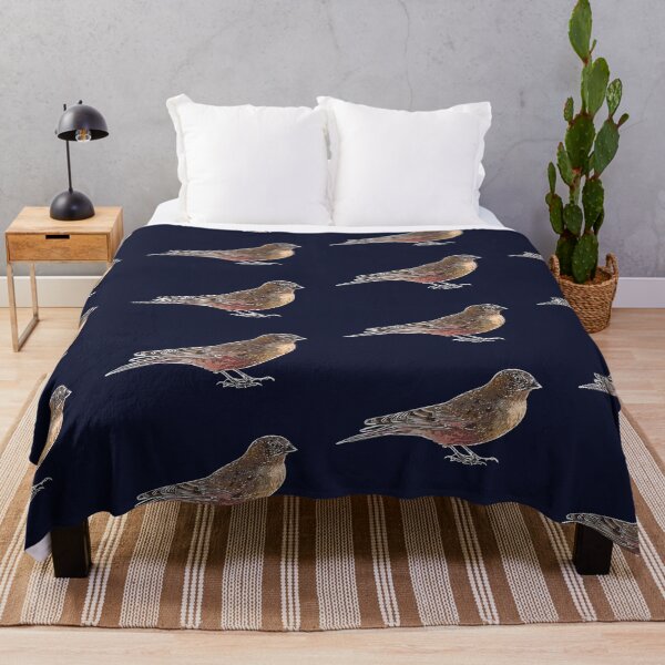 Item preview, Brown-capped Rosy-Finch White Alternate Design  designed and sold by designsasstultd.