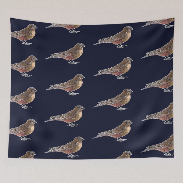 Item preview, Brown-capped Rosy-Finch White Alternate Design  designed and sold by designsasstultd.