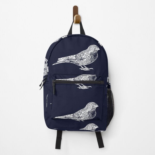 Item preview, Brown-capped Rosy-Finch White Design  designed and sold by designsasstultd.