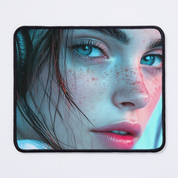 Item preview, Young woman in headphones designed and sold by anytka.