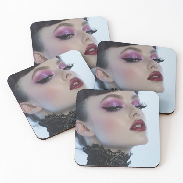 Item preview, Model showcases dramatic makeup look designed and sold by anytka.