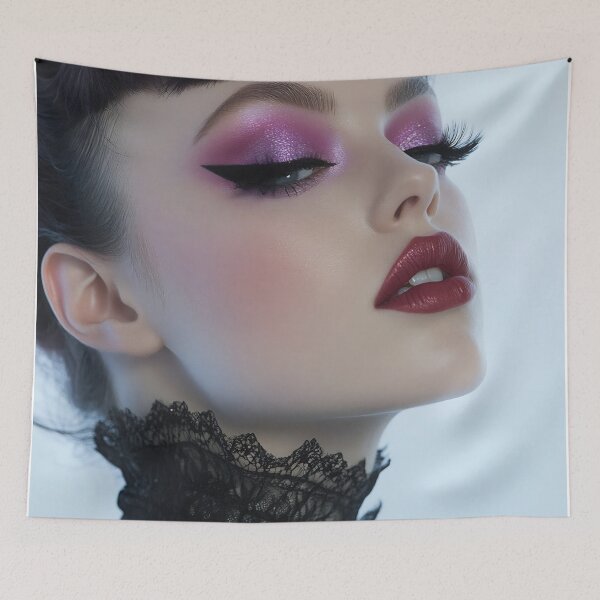 Item preview, Model showcases dramatic makeup look designed and sold by anytka.