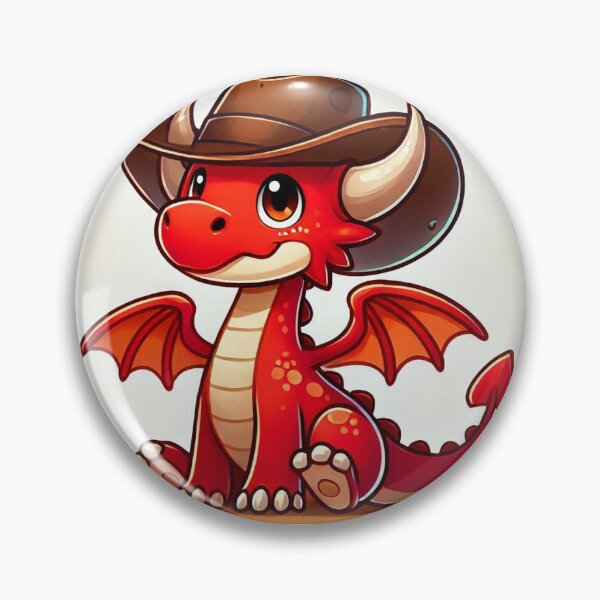 Item preview, Little red Dragon with a big Heart designed and sold by HillsideDragon.
