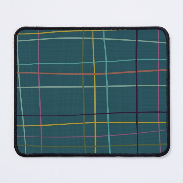Item preview, Plaid design with teal background designed and sold by MKTplaceDesign.