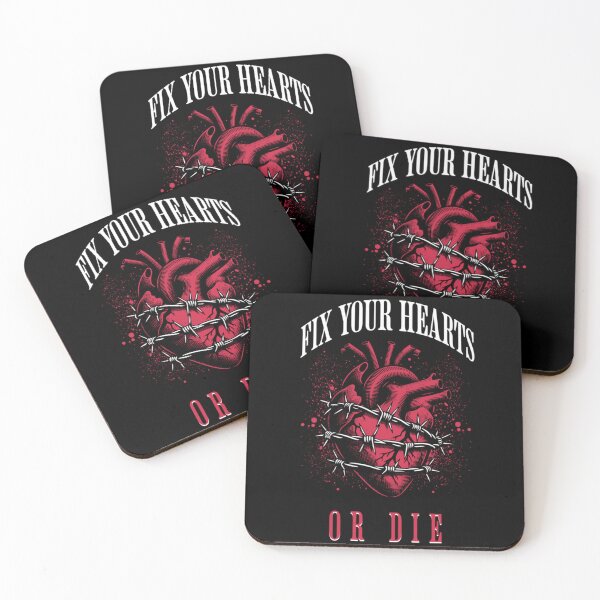 Item preview, Fix Your Hearts Or Die designed and sold by present-prints.