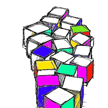 Artwork thumbnail, Cubes :) by Raffgallery