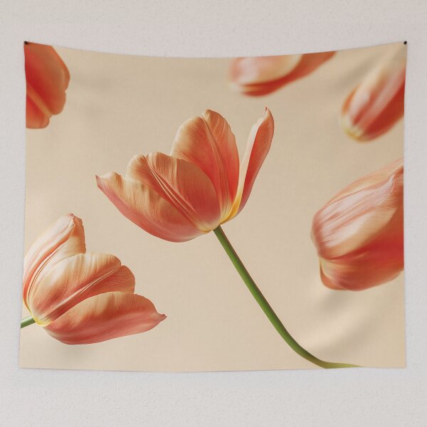 Item preview, Graceful orange tulips designed and sold by anytka.