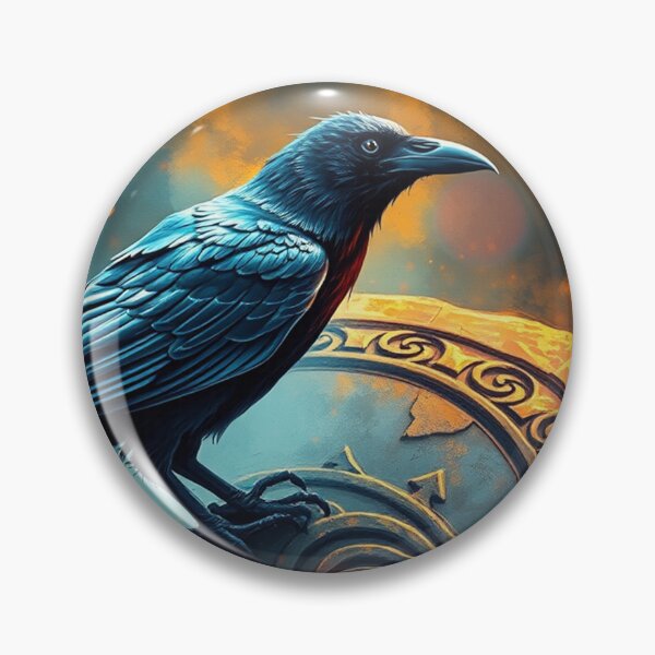 Item preview, Icelandic Raven and Runestone designed and sold by Skye Ryan-Evans.