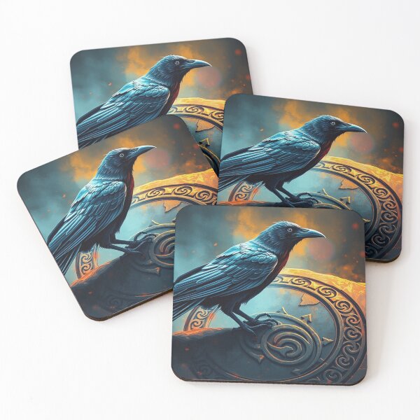 Item preview, Icelandic Raven and Runestone designed and sold by Skye Ryan-Evans.