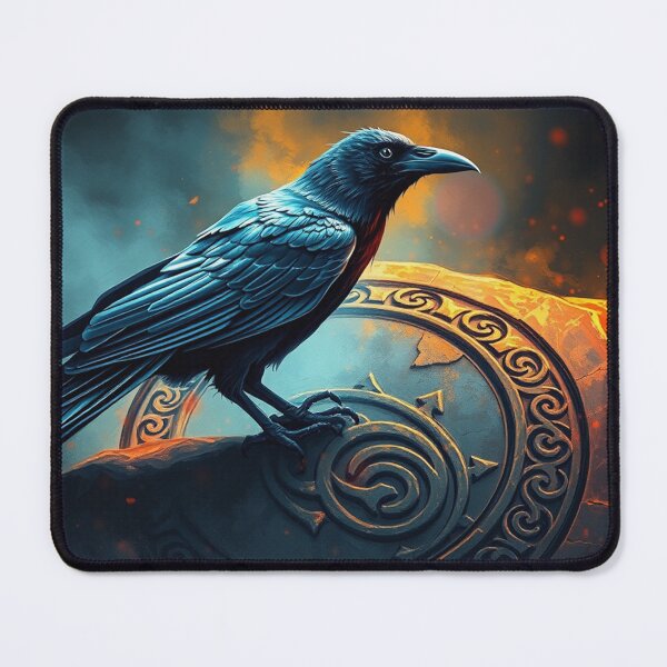 Item preview, Icelandic Raven and Runestone designed and sold by Skye Ryan-Evans.