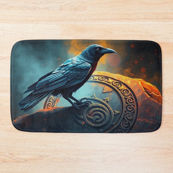 Item preview, Icelandic Raven and Runestone designed and sold by Skye Ryan-Evans.