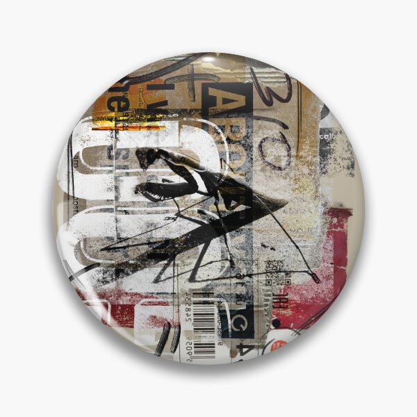 Item preview, Junk collage with a mantis prayer designed and sold by burbuja.