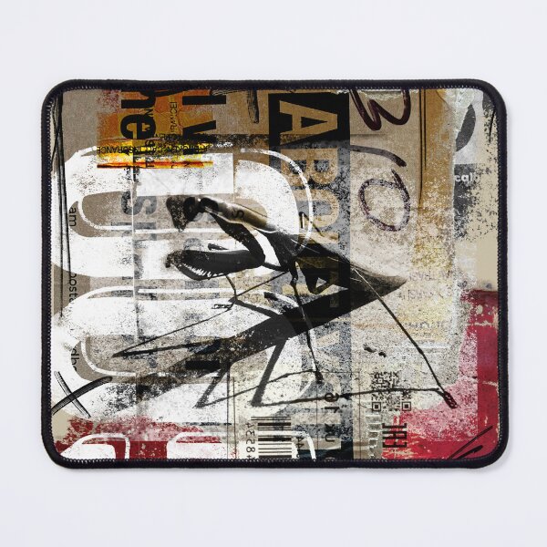 Item preview, Junk collage with a mantis prayer designed and sold by burbuja.