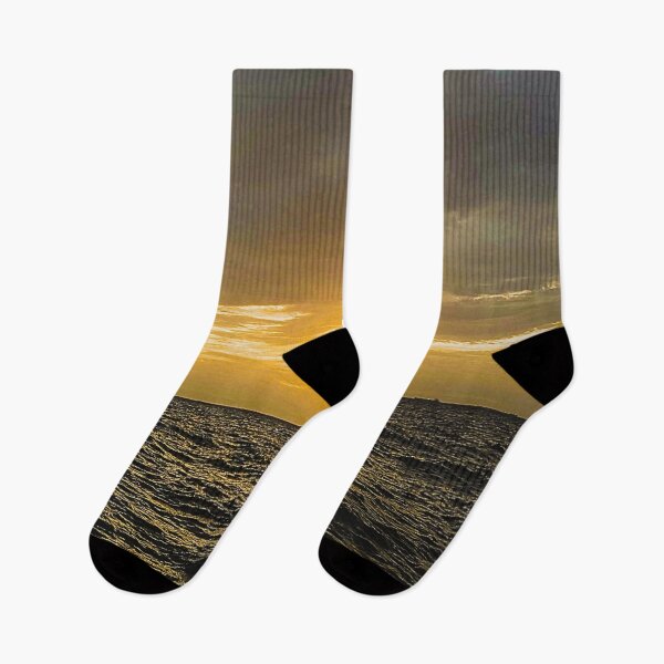 Item preview, Golden sunset over the ocean designed and sold by Adellisa.