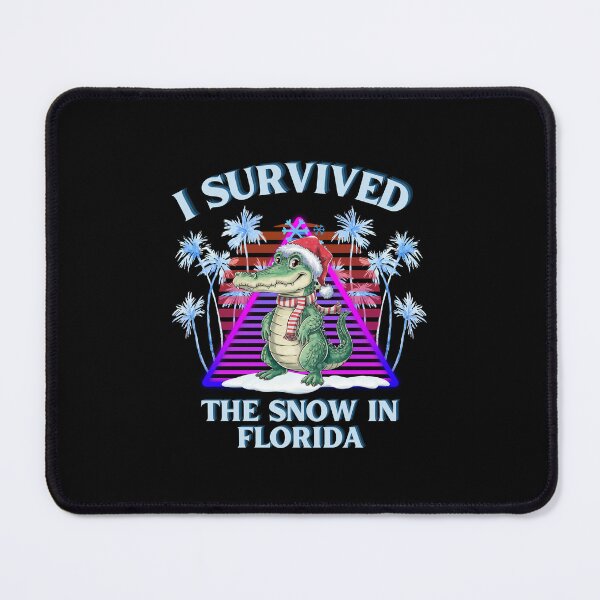 Item preview, I Survived the Snow in Florida Alligator designed and sold by TynesDesign.