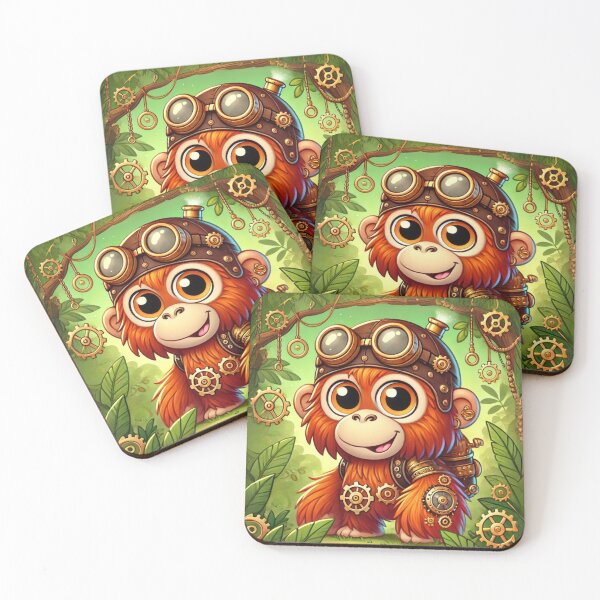 Item preview, Steampunk Sumatran Orangutan designed and sold by Sillytoe.