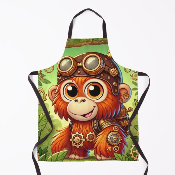 Item preview, Steampunk Sumatran Orangutan designed and sold by Sillytoe.