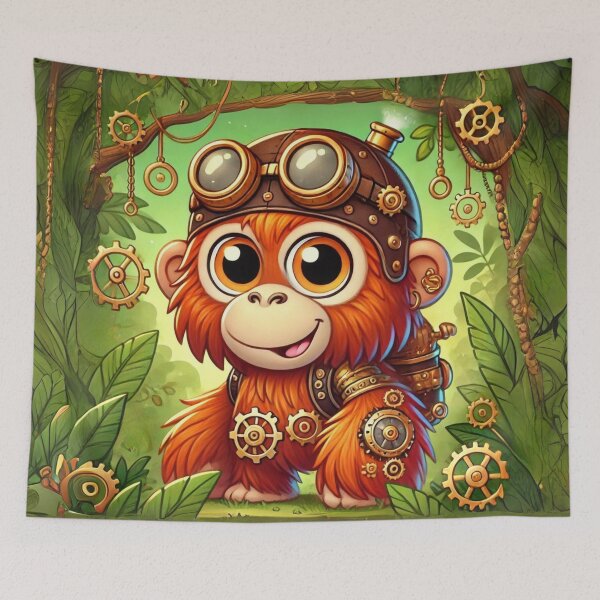 Item preview, Steampunk Sumatran Orangutan designed and sold by Sillytoe.