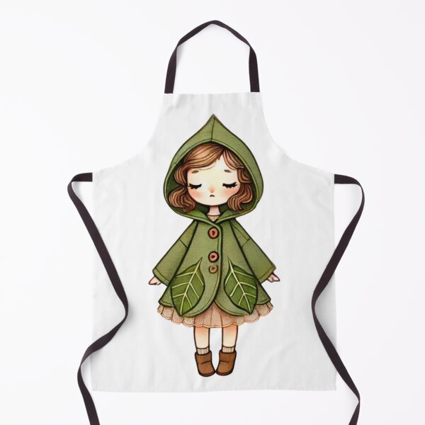Item preview, Leaf Cloaked Fairy designed and sold by EllsLittleStore.