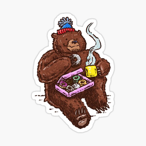 Aperçu de l'œuvre L'ours en beignet créée et vendue par nickv47.