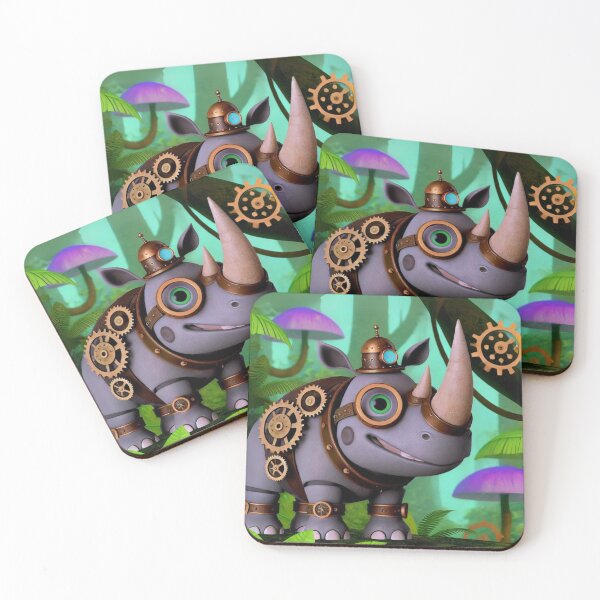 Item preview, Steampunk Sumatran Rhinoceros designed and sold by Sillytoe.