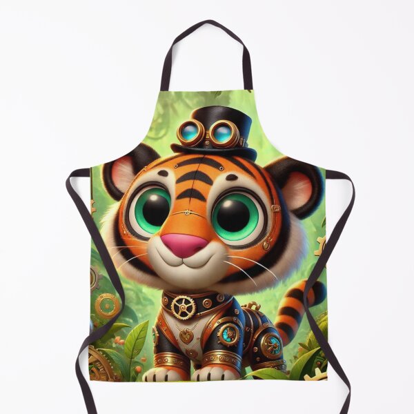 Item preview, Steampunk Sumatran Tiger designed and sold by Sillytoe.