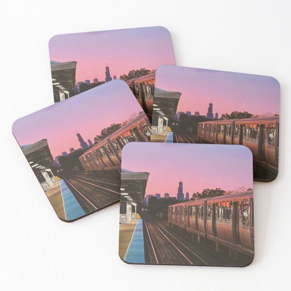 Item preview, Chicago CTA Sunrise designed and sold by DicedTomatoes.