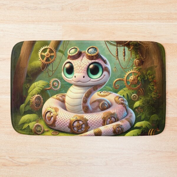 Item preview, Steampunk Super Pastel Ball Python designed and sold by Sillytoe.