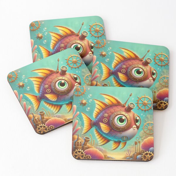 Item preview, Steampunk Surgeonfish designed and sold by Sillytoe.