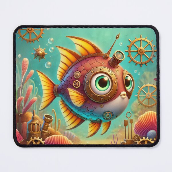 Item preview, Steampunk Surgeonfish designed and sold by Sillytoe.