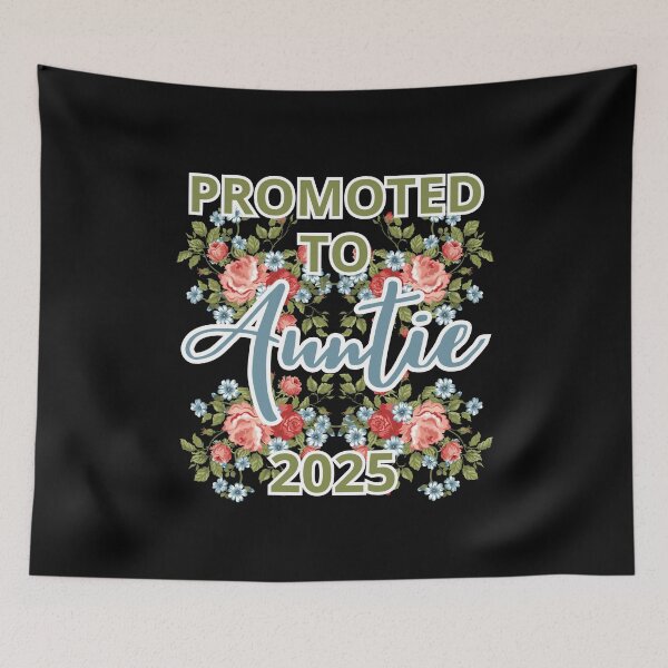 Item preview, Promoted to auntie 2025 new auntie designed and sold by Meandmyshop.
