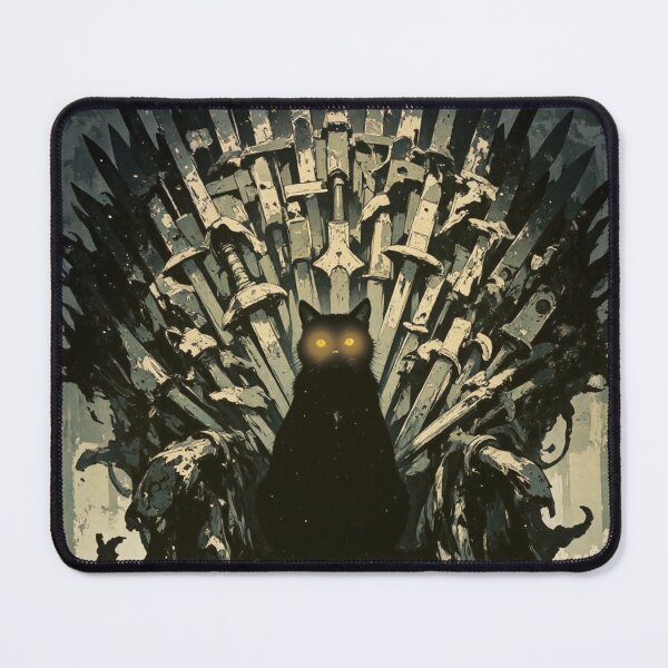Item preview, Cat of Thrones - Funny cat poster designed and sold by define design.