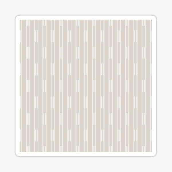 Artikel-Vorschau von Minimalistisches Geo-Ketten-Muster mit neutralen vertikalen Streifen in Pilzbeige und Creme, designt und verkauft von kierkegaard.