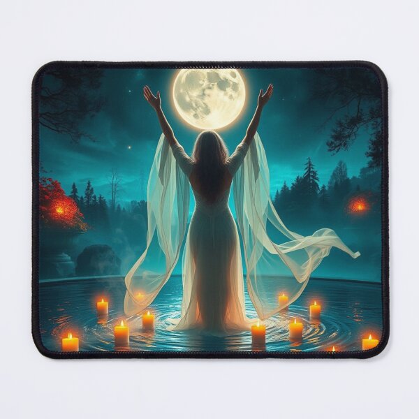 Item preview, The moon bathing witch designed and sold by Ink And Inspire.