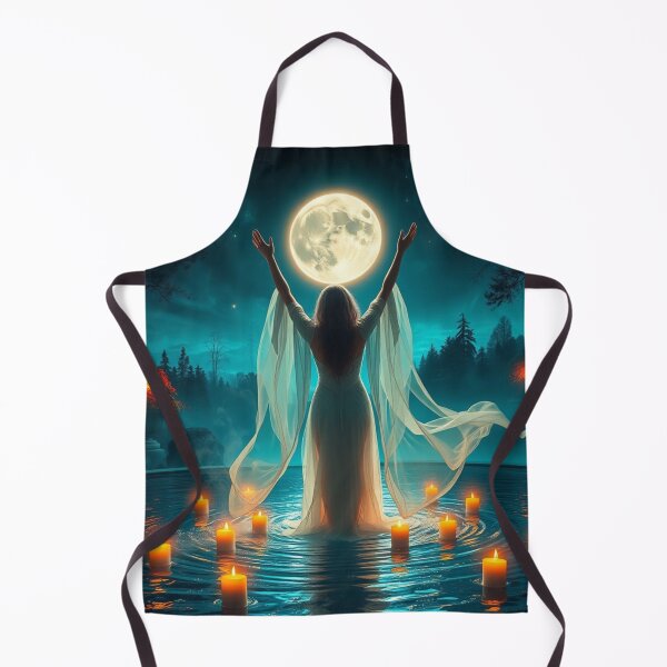 Item preview, The moon bathing witch designed and sold by Ink And Inspire.