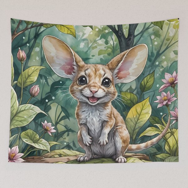 Item preview, Cute Jerboa, Ai Generated Art  designed and sold by ACC .