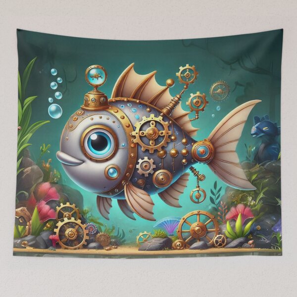 Item preview, Steampunk Swai Fish designed and sold by Sillytoe.