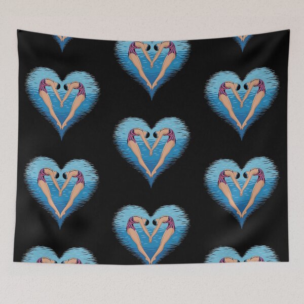 Item preview, Synchronized Swimming Heart Shape designed and sold by RosCraft.