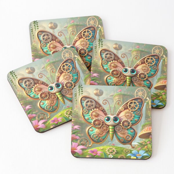 Item preview, Steampunk Swallowtail Butterfly designed and sold by Sillytoe.