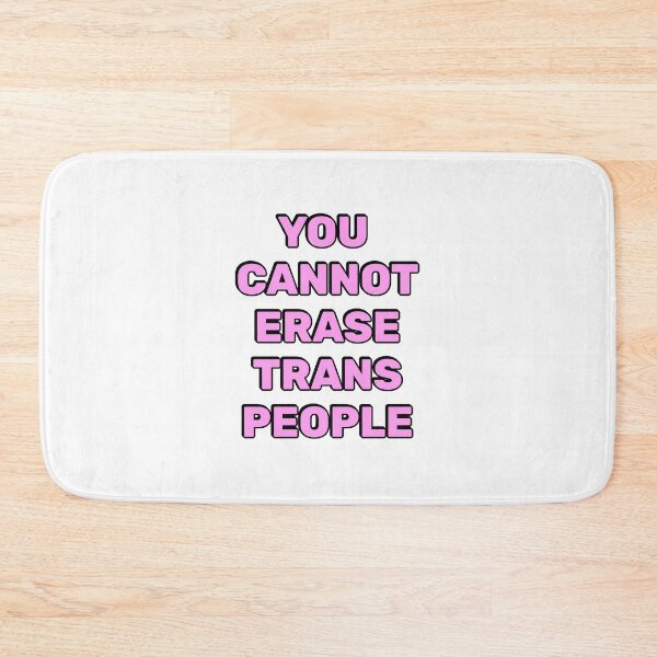 Item preview, You cannot erase trans people - trans rights designed and sold by Inspirationmotivation.