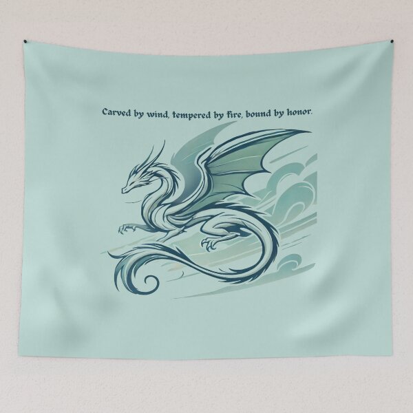 Item preview, Honor - Dragon in Flight designed and sold by DryadsGrove.