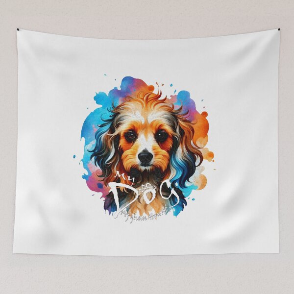 Item preview, My Dog | Dog Lover | Afghan Hound Dog Lover all the world animals lovers designed and sold by NOURLANDART.