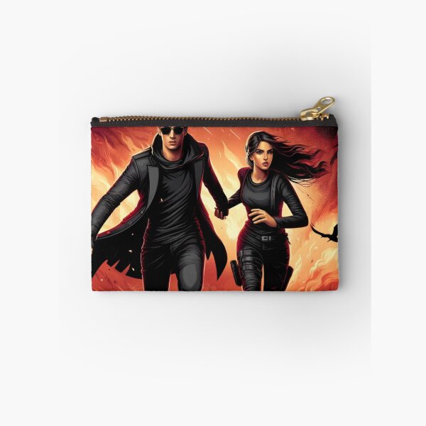 Item preview, "Fire Escape Duo:Dynamic Action Art" designed and sold by Adellisa.